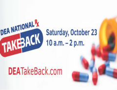 Poster for the 21st National Prescription Drug Take Back Day