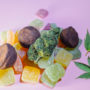 Mix of edible cannabis products
