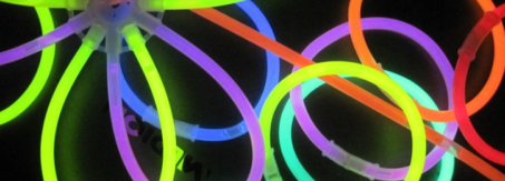 Glow sticks, Multicoloured, Light image.